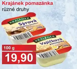 PLUS JIP Krajánek pomazánka nabídka
