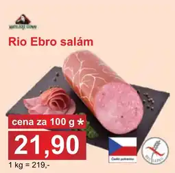 PLUS JIP Rio Ebro salám nabídka