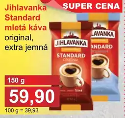 PLUS JIP Jihlavanka Standard mletá káva nabídka