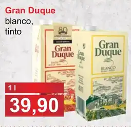 PLUS JIP Gran Duque blanco, tinto nabídka