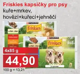PLUS JIP Friskies kapsičky pro psy nabídka