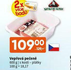 Terno Vepřová pečeně nabídka