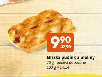 Terno Mřížka pudink a maliny nabídka