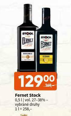 Terno Fernet stock nabídka