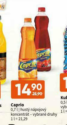 Terno Caprio nabídka
