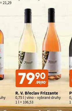 Terno R. v. břeclav frizzante nabídka