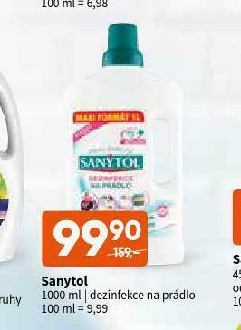 Terno Sanytol dezinfekce na prádlo nabídka