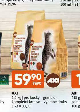 Terno Axi granule pro kočky nabídka