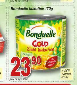Lidl Bonduelle kukuřice nabídka