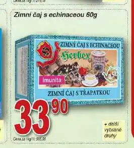 Lidl Zimní čaj nabídka