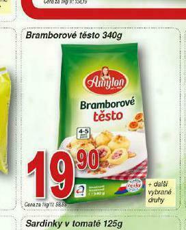 Bramborové těsto