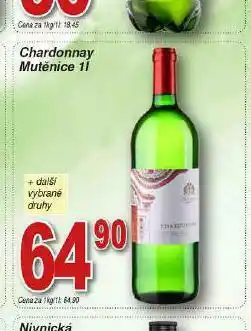 Chardonnay mutěnice