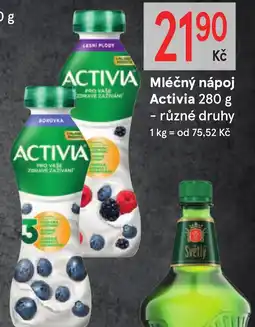 Žabka Mléčný nápoj Activia 280 g nabídka