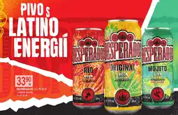 Žabka Desperados 0,5 i plech - různé druhy nabídka