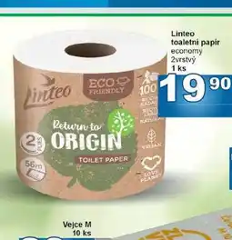Jip Linteo toaletní papír economy 2vrstvý 1 ks nabídka