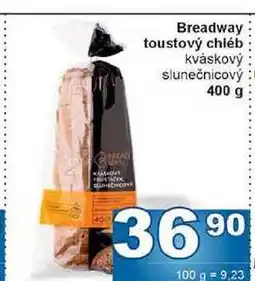 Jip Breadway toustový chléb kváskový slunečnicový nabídka