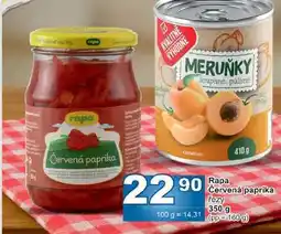 Jip Rapa Červená paprika řezy 350 g (pp = 160 g) nabídka