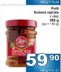 Jip Polli Sušená rajčata v oleji 285 g (pp 145 g) nabídka