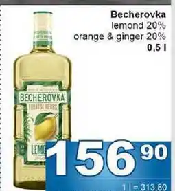 Jip Becherovka lemond 20% nabídka