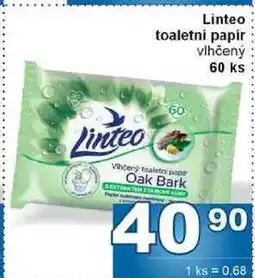 Jip Linteo toaletní papír vlhčený 60 ks nabídka