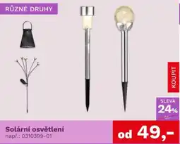 Asko Solární osvětlení nabídka