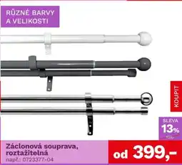 Asko Záclonová souprava, roztažitelná nabídka