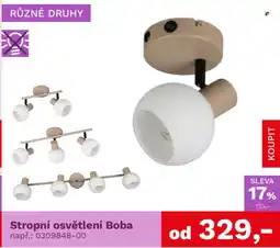 Asko Stropní osvětlení Boba nabídka