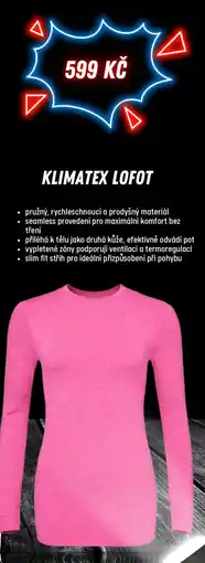 Sportisimo Klimatex lofot nabídka