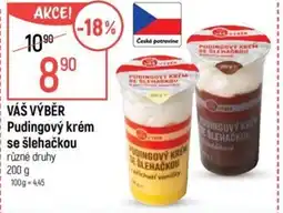 Globus VÁŠ VÝBĚR Pudingový krém se šlehačkou nabídka