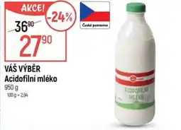 Globus VÁŠ VÝBĚR Acidofilní mléko nabídka