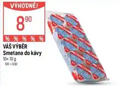 Globus VÁŠ VÝBĚR Smetana do kávy nabídka