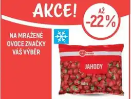 Globus Na mražené ovoce značky Váš výběr nabídka