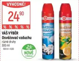 Globus VÁŠ VÝBĚR Osvěžovač vzduchu nabídka