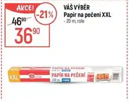 Globus VÁŠ VÝBĚR Papír na pečení XXL nabídka