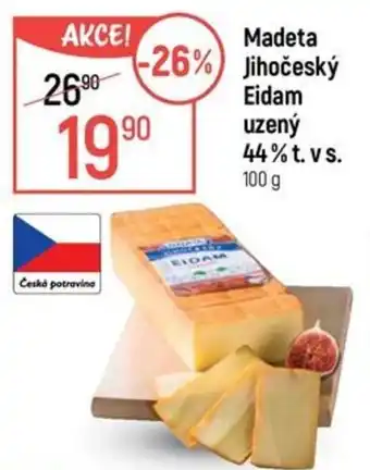 Globus Madeta Jihočeský Eidam uzený 44%t. vs. nabídka