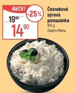 Globus Česneková sýrová pomazánka nabídka