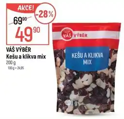 Globus VÁŠ VÝBĚR Kešu a klikva mix nabídka