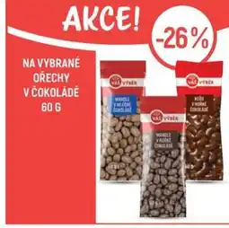 Globus Na vybrané ořechy v čokoládě nabídka