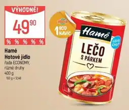 Globus Hamé Hotové jídlo nabídka