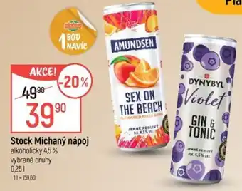 Globus Stock Míchaný nápoj nabídka