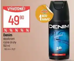 Globus Denim deodorant nabídka