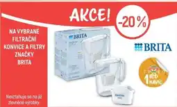 Globus Na vybrané filtrační konvice a filtry značky Brita nabídka