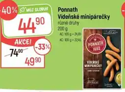 Globus Ponnath Vídeňské minipárečky nabídka
