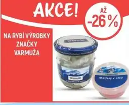 Globus Na rybí výrobky značky Varmuža nabídka