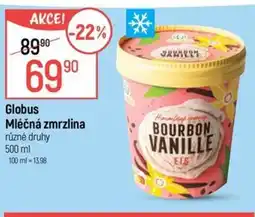 Globus Globus Mléčná zmrzlina nabídka