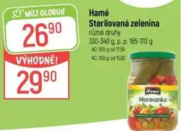 Globus Hamé Sterilovaná zelenina nabídka