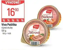 Globus Viva Paštika nabídka