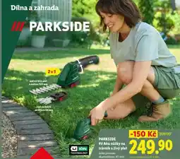 Lidl PARKSIDE 4V Aku nůžky na trávník a živý plot nabídka