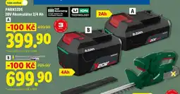 Lidl PARKSIDE 20V Akumulátor 2/4 Ah A nabídka
