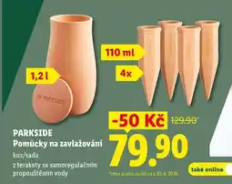 Lidl PARKSIDE Pomůcky na zavlažování nabídka